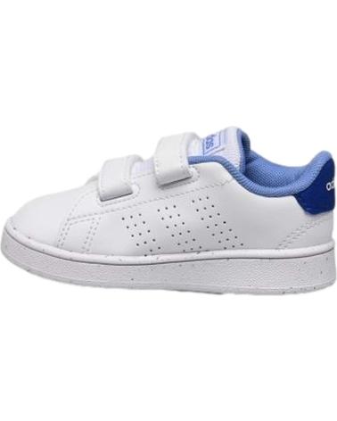 Trainers-De-Niña-ADIDAS-ZAPATILLAS-ADVANTAGE-CF-PARA-NINOS-UNISEX-EN-COLOR-BLANCO