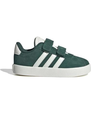 Trainers-De-Niña-ADIDAS-ZAPATILLAS-VL-COURT-3-0-PARA-NINOS-UNISEX-EN-COLOR-VERDE