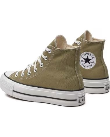 Zapatillas deporte pour Femme CONVERSE ZAPATILLAS CHUCK TAYLOR ALL STAR LIFT PARA MUJER EN COLOR VE VERDE
