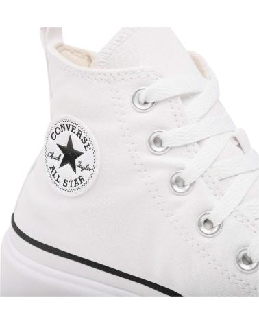Zapatos de Niña y Niño CONVERSE ZAPATILLAS CHUCK TAYLOR ALL STAR LUGGED LIFT PARA NINOS UNIS BLANCO