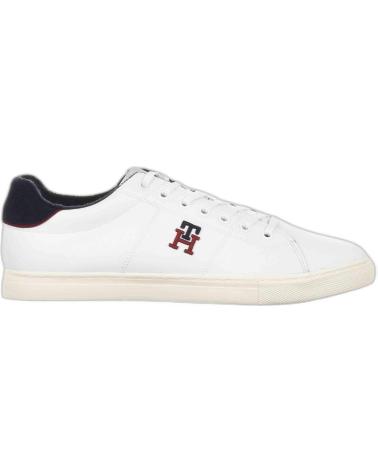 Zapatillas deporte pour Homme TOMMY HILFIGER ZAPATILLAS CORE VULV VARSITY MONOGRAM PARA HOMBRE EN COLOR B BLANCO