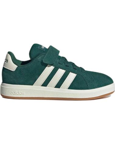 Trainers-De-Niña-ADIDAS-ZAPATILLAS-GRAND-COURT-00S-PARA-NINOS-UNISEX-EN-COLOR-VERDE