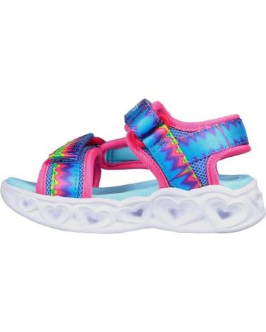 Sandalen für Mädchen und Junge SKECHERS SANDALIAS HEART LIGHTS PARA NINOS UNISEX EN COLOR MULTICOLOR MULTICOLOR