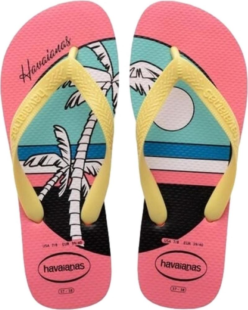 Sandali per Donna HAVAIANAS SANDALIAS TOP VIBES PARA MUJER EN COLOR ROSA ROSA