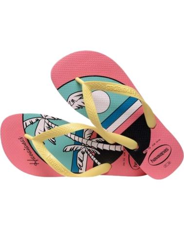 Sandali per Donna HAVAIANAS SANDALIAS TOP VIBES PARA MUJER EN COLOR ROSA ROSA
