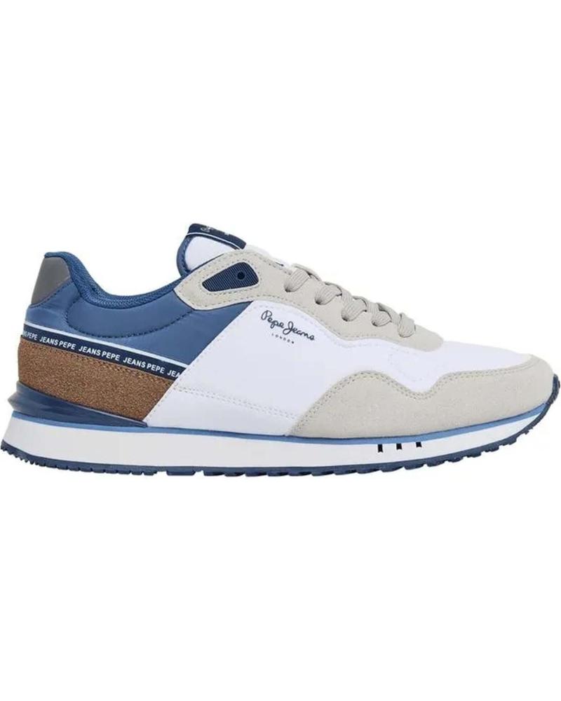 Sportschuhe für Herren PEPE JEANS ZAPATILLAS LONDON SEAL PARA HOMBRE EN COLOR BLANCO BLANCO