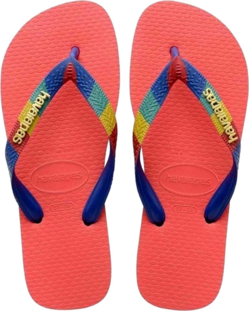 Sandálias de Mulher HAVAIANAS SANDALIAS TOP VERANO PARA MUJER EN COLOR ROJO ROJO