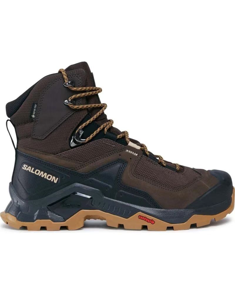 Stiefel für Herren SALOMON BOTAS QUEST ELEMENT GTX PARA HOMBRE EN COLOR MARRON
