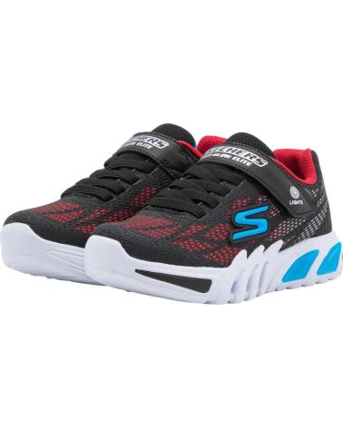 Sportschuhe für Junge skechers S LIGHTS FLEX GLOW ELITE VORLO NEGRO