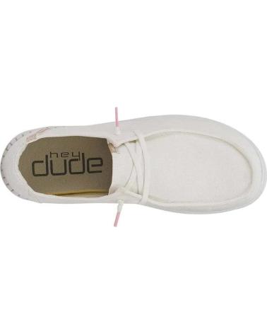 Zapatos de Mujer HEY DUDE ZAPATOS DUDE WENDY RISE SPARKWHITE