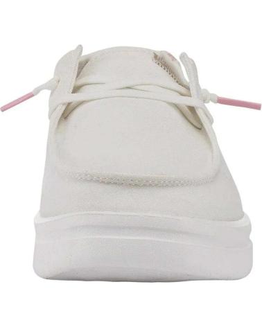 Zapatos de Mujer HEY DUDE ZAPATOS DUDE WENDY RISE SPARKWHITE