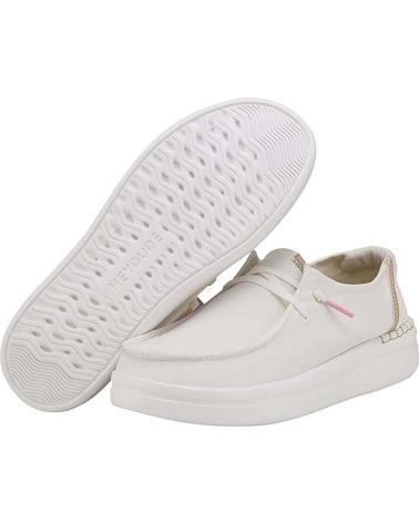 Zapatos de Mujer HEY DUDE ZAPATOS DUDE WENDY RISE SPARKWHITE