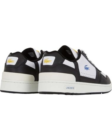 Scarpe sport per Uomo LACOSTE 745SMA0076147 T-CLIP 123 6 SMA WHT-BLK
