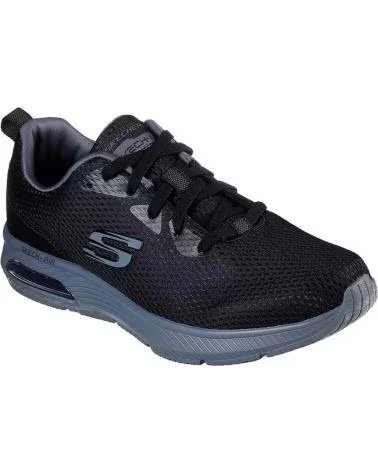 Sportivo per Uomo SKECHERS ZAPATILLAS DYNA-AIR PARA HOMBRE EN COLOR NEGRO