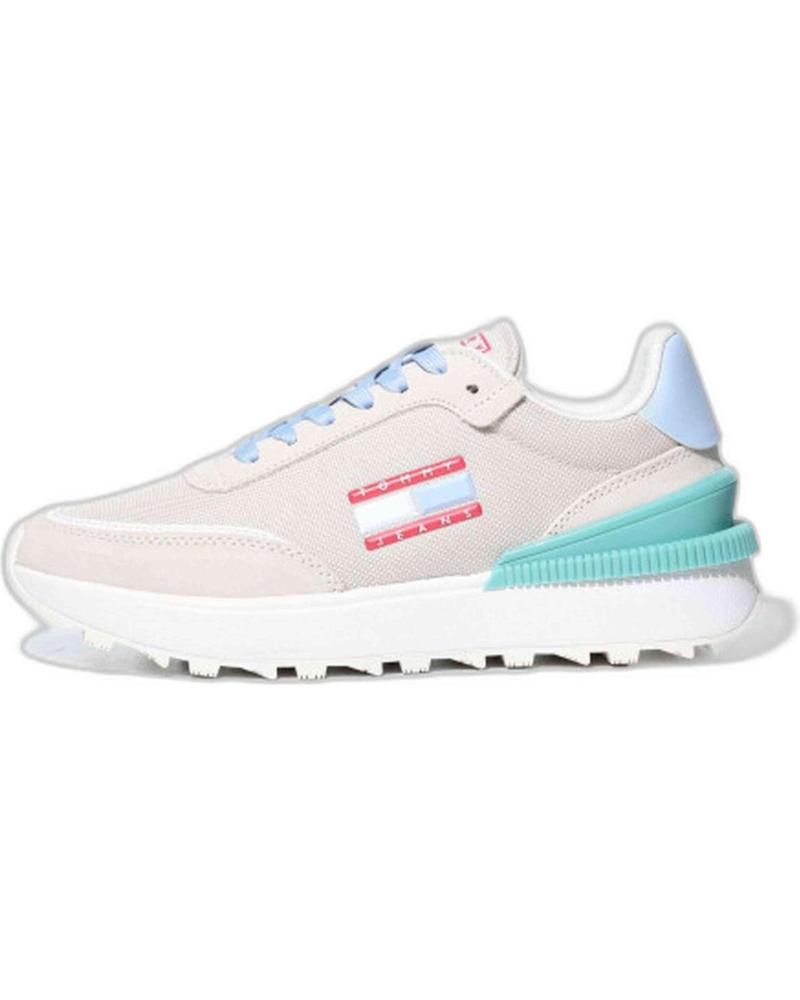 Zapatillas deporte pour Femme TOMMY HILFIGER ZAPATILLAS TECH RUNNER PARA MUJER EN COLOR BLANCO BLANCO
