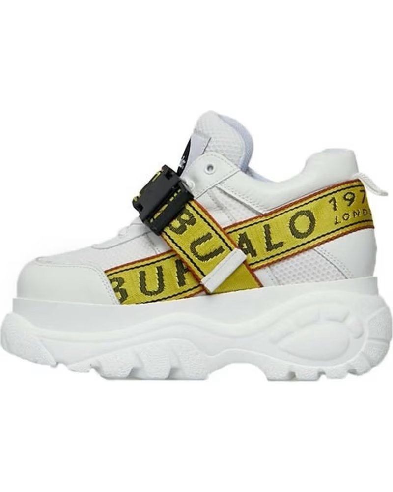 Sapatilhas de Mulher BUFFALO ZAPATILLAS PARA MUJER EN COLOR BLANCO BLANCO