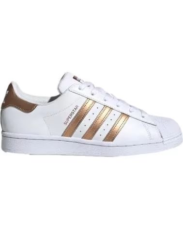 Scarpe sport per Donna ADIDAS ZAPATILLAS SUPERSTAR PARA MUJER EN COLOR BLANCO BLANCO