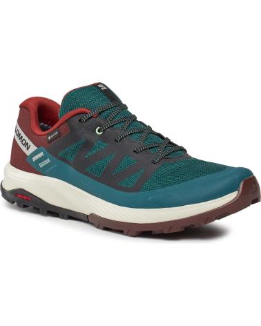 Sportif pour Homme SALOMON ZAPATILLAS OUTRISE GTX PARA HOMBRE EN COLOR VERDE