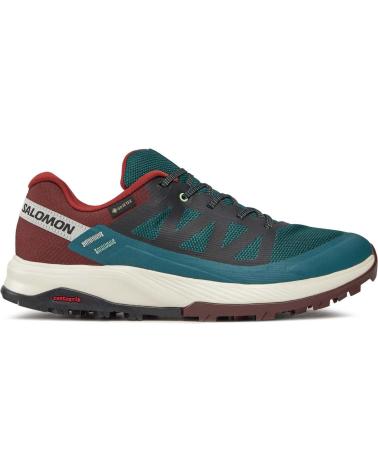 Sportif pour Homme SALOMON ZAPATILLAS OUTRISE GTX PARA HOMBRE EN COLOR VERDE