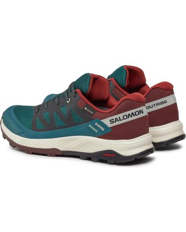 Sportif pour Homme SALOMON ZAPATILLAS OUTRISE GTX PARA HOMBRE EN COLOR VERDE