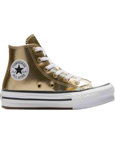 Esportes  de Menina e Menino CONVERSE CALZADO MARCA MODELO CHUCK TAYLOR ALL STAR EVA LIFT PARA KID DORADO