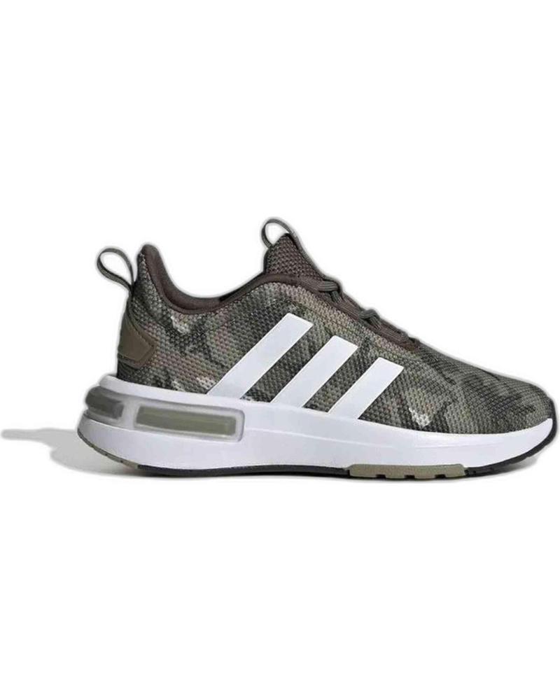 Sneaker für Mädchen und Junge ADIDAS ZAPATILLAS RACER TR23 PARA NINOS UNISEX EN COLOR VERDE