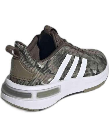 Sneaker für Mädchen und Junge ADIDAS ZAPATILLAS RACER TR23 PARA NINOS UNISEX EN COLOR VERDE