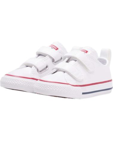 Scarpe sport per Bambina e Bambino CONVERSE ZAPATILLAS CHUCK TAYLOR ALL STAR 2V PARA BEBE EN COLOR BLANC BLANCO