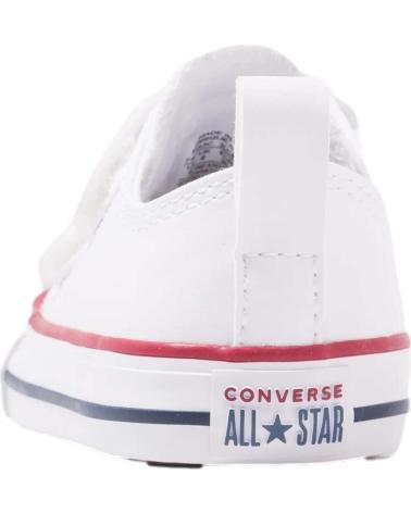 Scarpe sport per Bambina e Bambino CONVERSE ZAPATILLAS CHUCK TAYLOR ALL STAR 2V PARA BEBE EN COLOR BLANC BLANCO