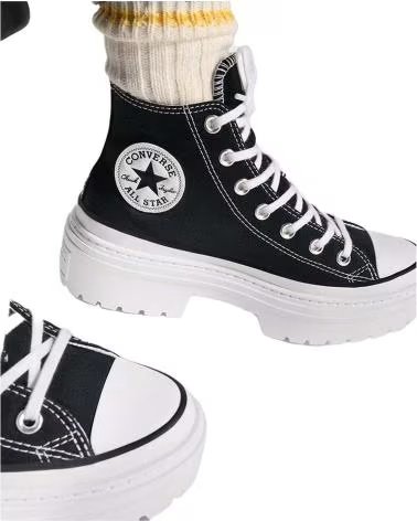 Botins de Mulher CONVERSE BOTAS CONVERSE LUGGED HEEL HI FEMININO PRETO NEGRO