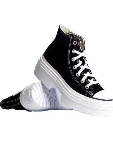 Botins de Mulher CONVERSE BOTAS CONVERSE LUGGED HEEL HI FEMININO PRETO NEGRO