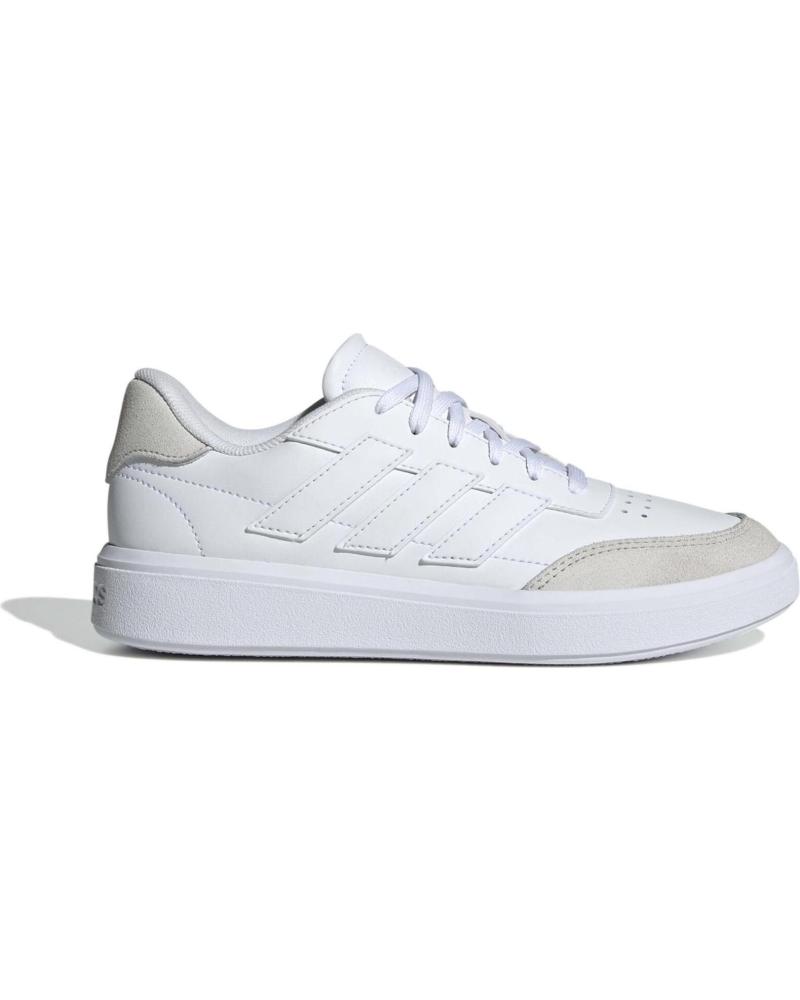 Sportivo per Bambina e Bambino ADIDAS ZAPATILLAS COURTBLOCK PARA NINOS UNISEX EN COLOR BLANCO Sportivo per Bambina e Bambino ADIDAS ZAPATILLAS COURTBLOCK PARA NINOS UNISEX EN COLOR BLANCO