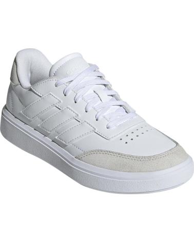 Sportivo per Bambina e Bambino ADIDAS ZAPATILLAS COURTBLOCK PARA NINOS UNISEX EN COLOR BLANCO Sportivo per Bambina e Bambino ADIDAS ZAPATILLAS COURTBLOCK PARA NINOS UNISEX EN COLOR BLANCO