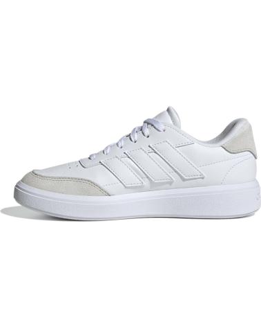 Sportivo per Bambina e Bambino ADIDAS ZAPATILLAS COURTBLOCK PARA NINOS UNISEX EN COLOR BLANCO Sportivo per Bambina e Bambino ADIDAS ZAPATILLAS COURTBLOCK PARA NINOS UNISEX EN COLOR BLANCO