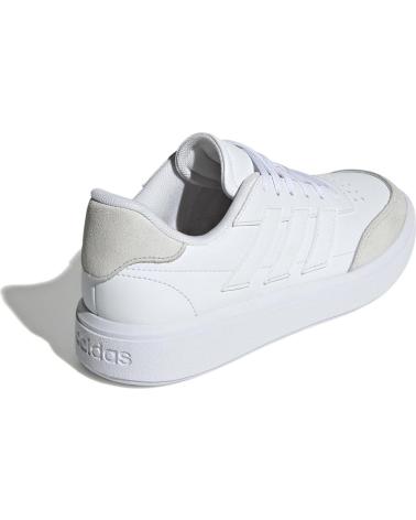 Sportivo per Bambina e Bambino ADIDAS ZAPATILLAS COURTBLOCK PARA NINOS UNISEX EN COLOR BLANCO Sportivo per Bambina e Bambino ADIDAS ZAPATILLAS COURTBLOCK PARA NINOS UNISEX EN COLOR BLANCO