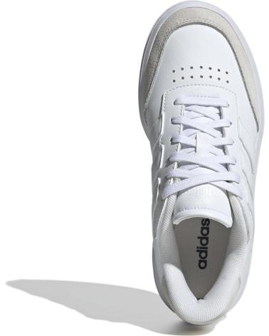 Sportivo per Bambina e Bambino ADIDAS ZAPATILLAS COURTBLOCK PARA NINOS UNISEX EN COLOR BLANCO Sportivo per Bambina e Bambino ADIDAS ZAPATILLAS COURTBLOCK PARA NINOS UNISEX EN COLOR BLANCO