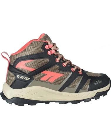 Stivali per Donna HI-TEC BOTAS TOUBKAL MID PARA MUJER EN COLOR BEIGE