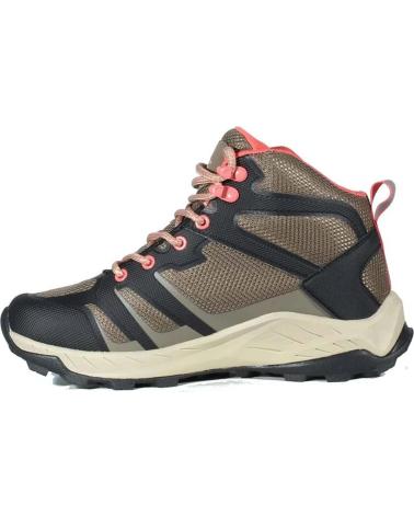 Stivali per Donna HI-TEC BOTAS TOUBKAL MID PARA MUJER EN COLOR BEIGE