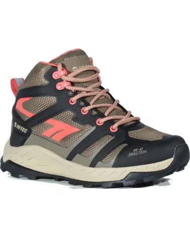 Stivali per Donna HI-TEC BOTAS TOUBKAL MID PARA MUJER EN COLOR BEIGE