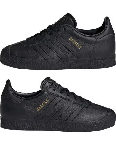 Sapatos de Menina e Menino ADIDAS ZAPATILLAS GAZELLE C PARA NINOS UNISEX EN COLOR NEGRO NEGRO