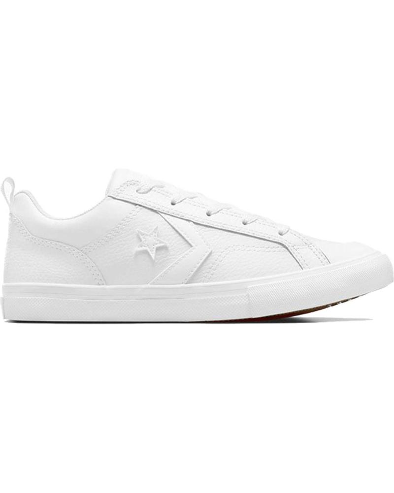 Schuhe für Mädchen und Junge CONVERSE ZAPATILLAS PRO BLAZE PARA NINOS UNISEX EN COLOR BLANCO BLANCO
