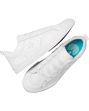 Schuhe für Mädchen und Junge CONVERSE ZAPATILLAS PRO BLAZE PARA NINOS UNISEX EN COLOR BLANCO BLANCO
