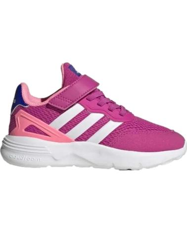 Sportivo per Bambina e Bambino ADIDAS ZAPATILLAS NEBZED PARA NINOS UNISEX EN COLOR ROSA