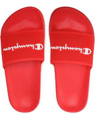 Infradito per Bambina e Bambino CHAMPION SANDALIAS PARA NINOS UNISEX EN COLOR ROJO