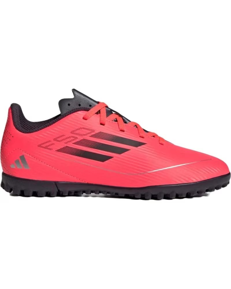 Sportivo-De-Niña-ADIDAS-BOTAS-DE-FUTBOL-F50-CLUB-PARA-NINOS-UNISEX-EN-COLOR-ROJO