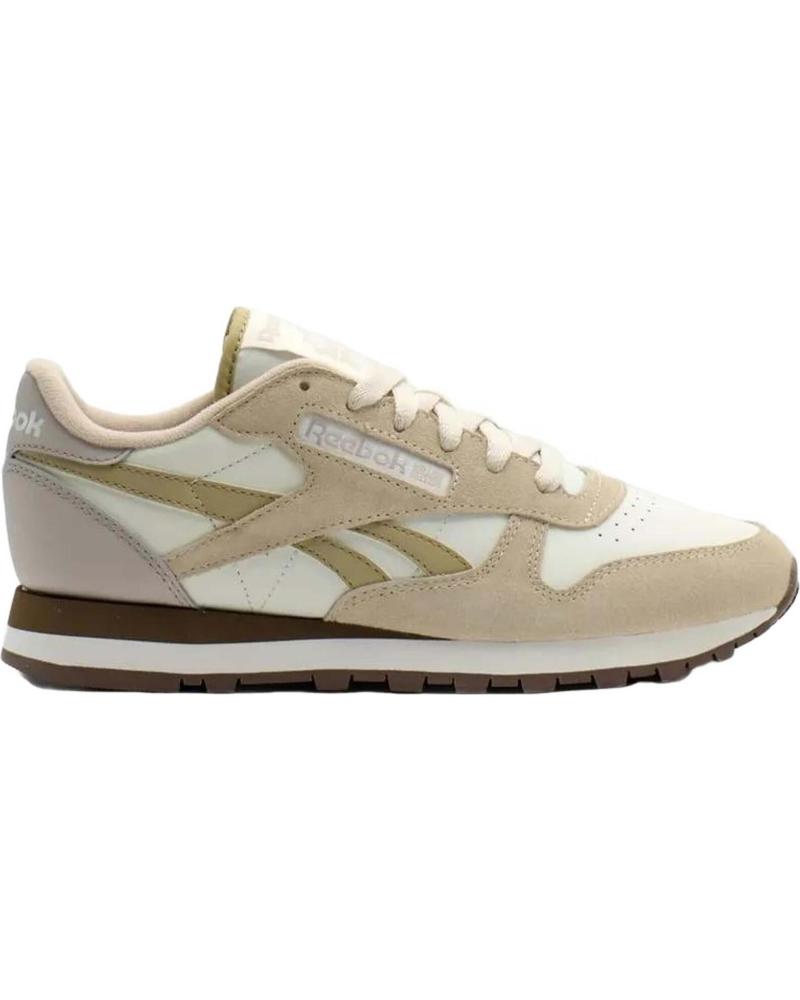 Sportif pour Femme REEBOK ZAPATILLAS CLASSIC LEATHER PARA MUJER EN COLOR BEIGE