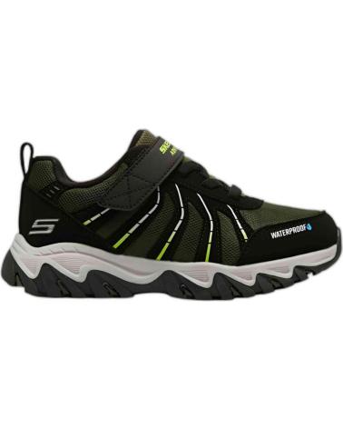girl and boy Trainers SKECHERS ZAPATILLAS RUGGED RANGER PARA NINOS UNISEX EN COLOR NEGRO