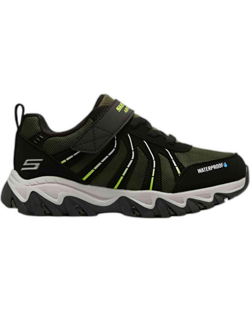 Schuhe für Mädchen und Junge SKECHERS ZAPATILLAS RUGGED RANGER PARA NINOS UNISEX EN COLOR NEGRO NEGRO