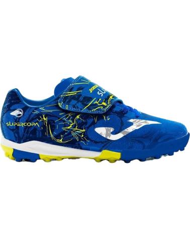 girl and boy Trainers JOMA BOTAS DE FUTBOL SUPER COPA PARA NINOS UNISEX EN COLOR AZUL