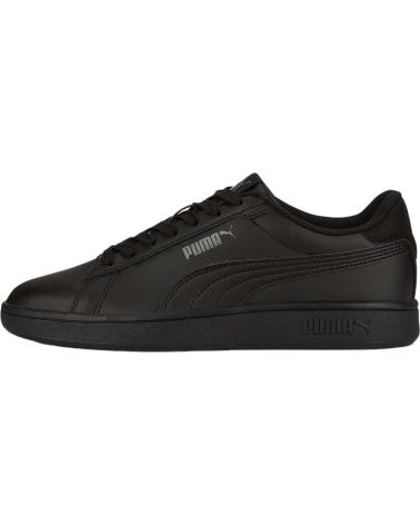 Deportivas de Niña y Niño PUMA ZAPATILLAS SMASH 3 0 L PARA NINOS UNISEX EN COLOR NEGRO